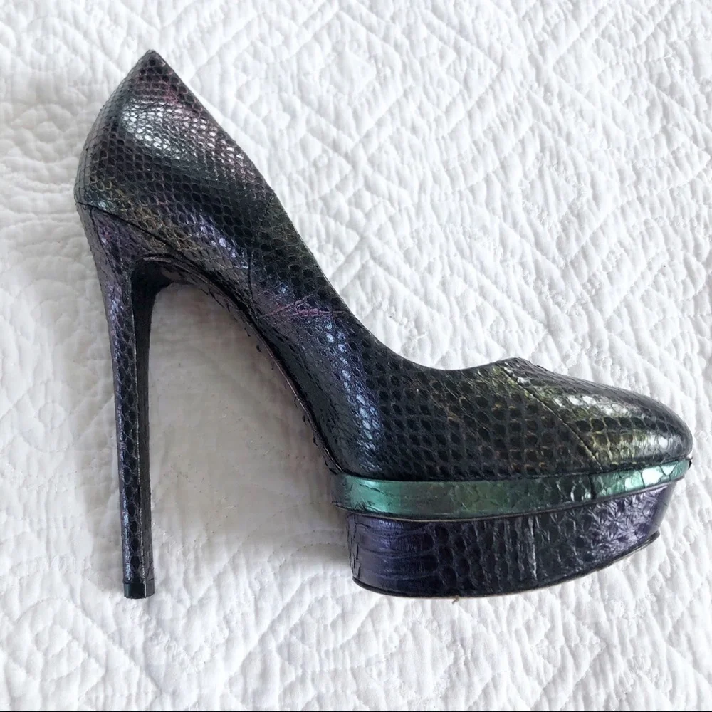 Brian Atwood Ferguson Iridescent Snake Ski…